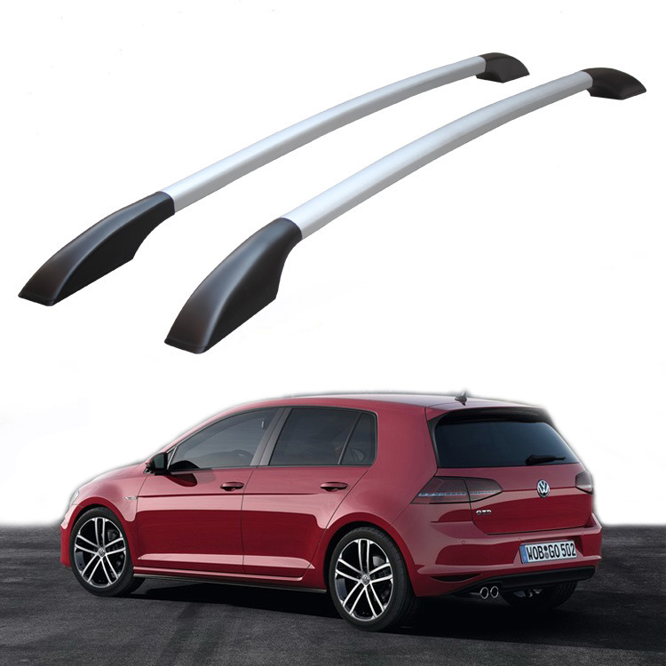 大众高尔夫6改装专用行李架 铝合金车顶架 免打孔 装饰配件用品