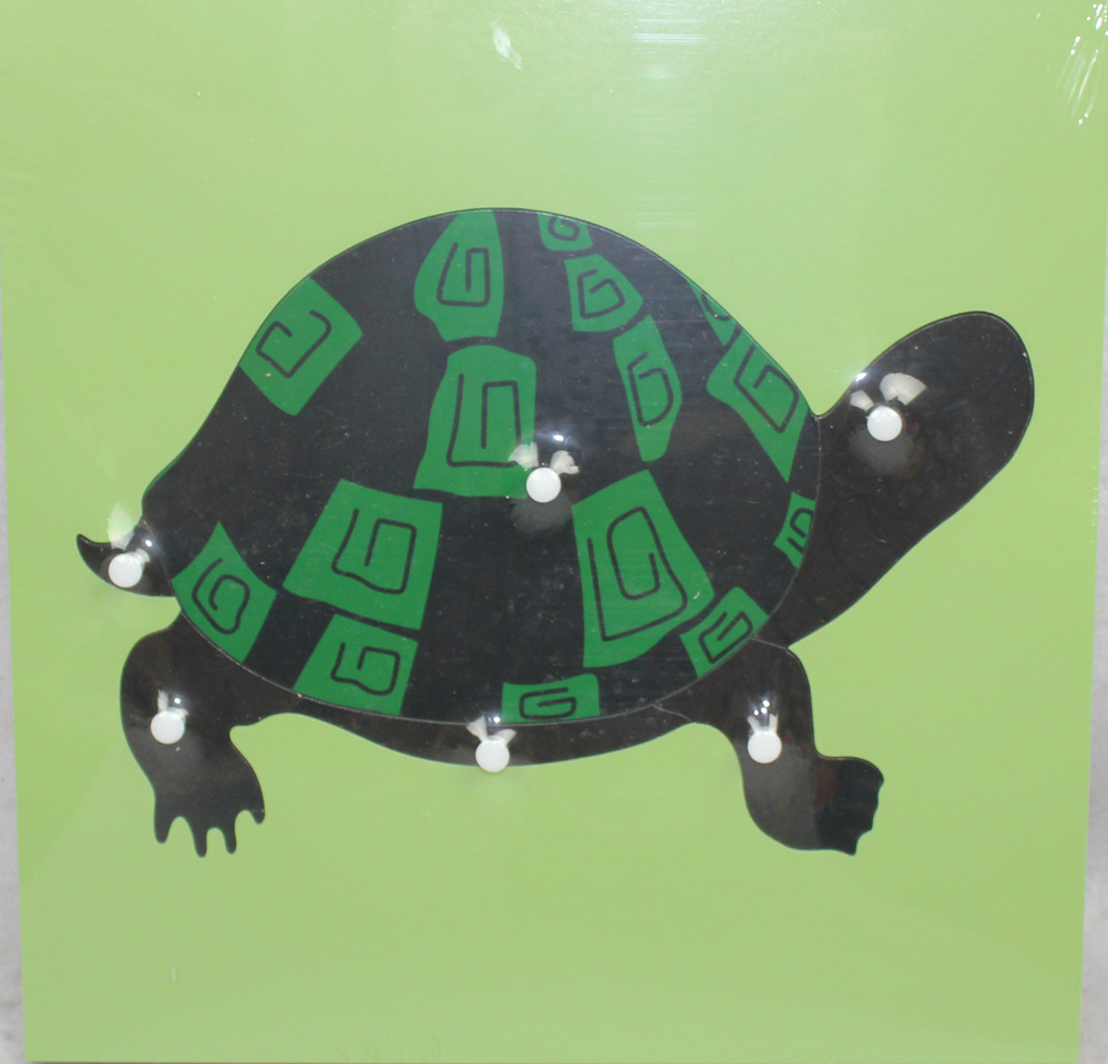 蒙氏教具鸟蚂蚁树花树叶马鱼乌龟蚂蚁嵌板全套