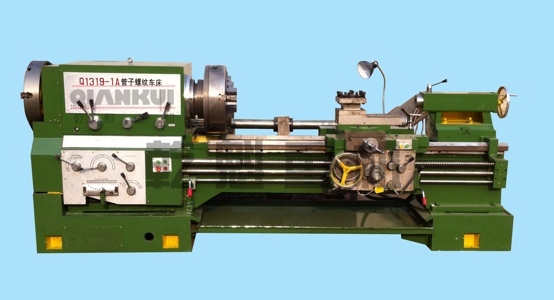 管子螺纹车床,q1319a型螺纹车床,管螺纹加工车床,直管,锥管.