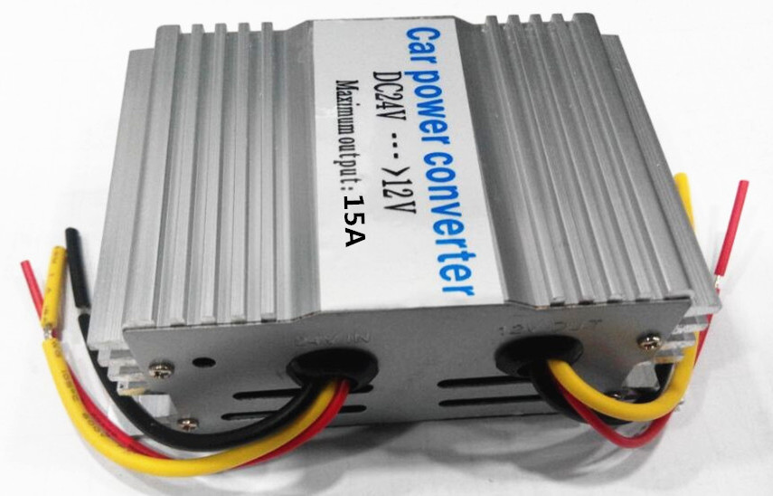 汽车车载电源降压器/变压器/电源转换器 24v转12v 15a