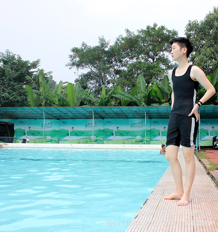 透格束胸泳衣套装tt les 帅t泡温泉游泳束胸泳衣批发代销贴牌加工