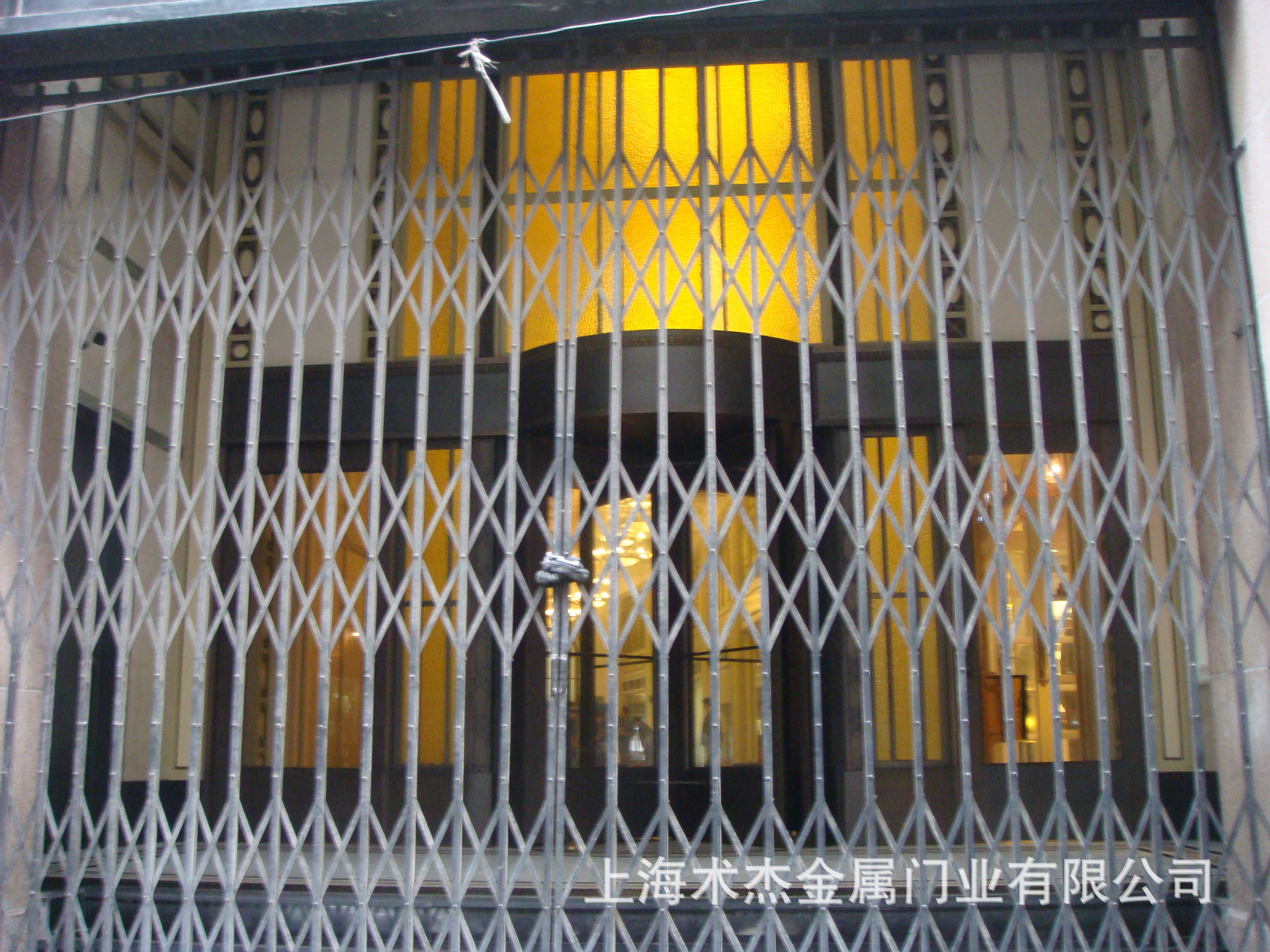 铁门 扁铁拉门 复古铁拉门 网状铁拉门  优质门