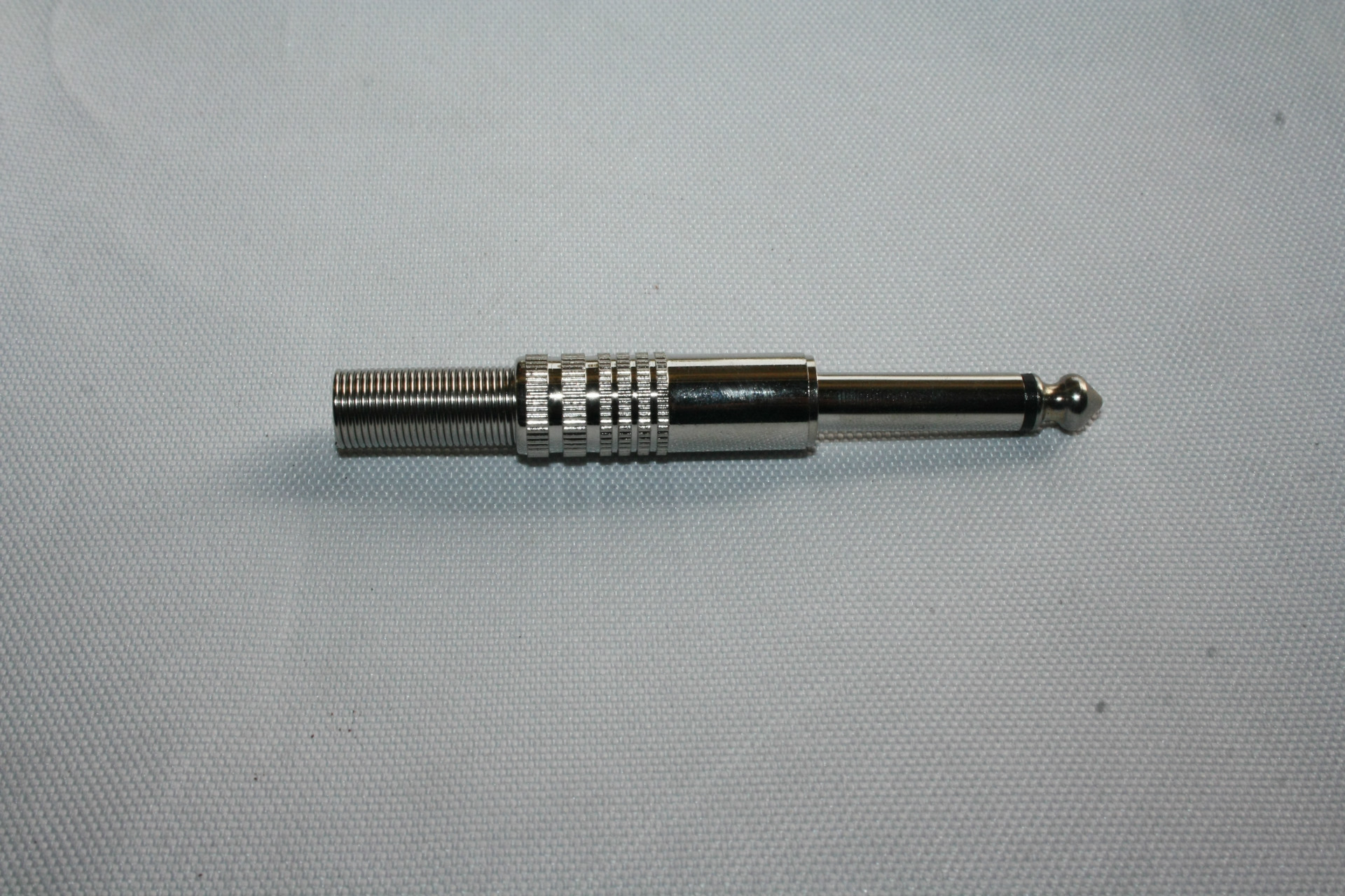 厂家直销 大二芯带弹簧直插6.35插头 6.5插头 话筒插头