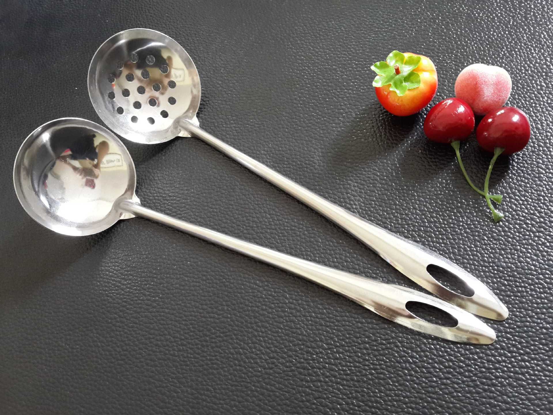 410不锈钢汤勺漏勺_2元店精品油勺油漏_淘宝热卖火锅勺