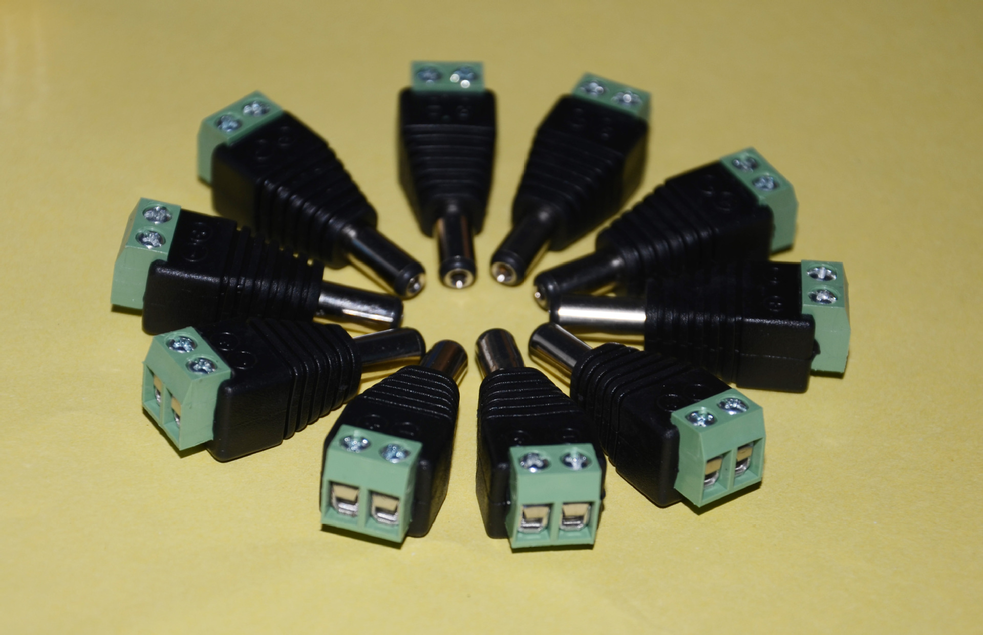 1*5.5 edck转dc公头 dc电源插头