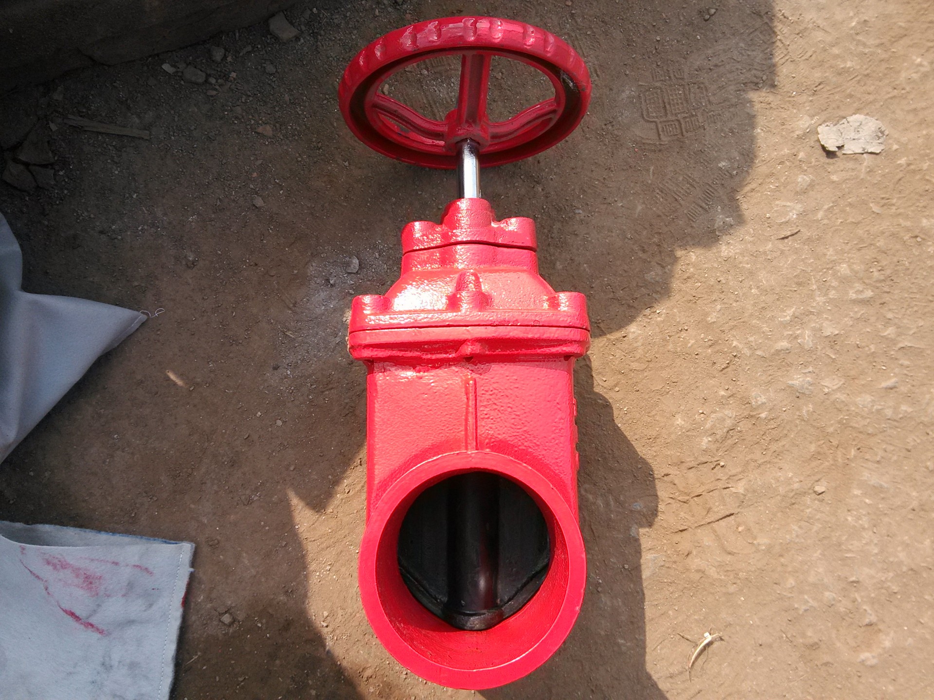 沟槽暗杆闸阀 消防卡箍闸阀 z85x-10/16 dn100 厂家直销 质优价美