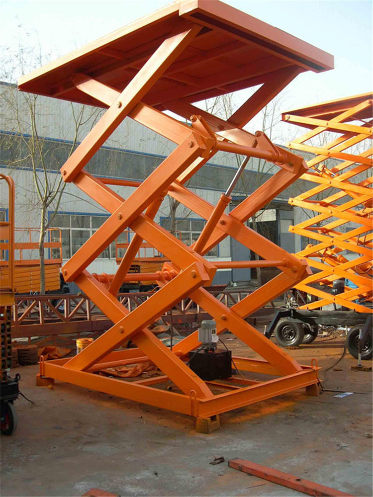固定升降机厂家 固定剪叉式升降机 固定剪叉式升降货梯尺寸可定做