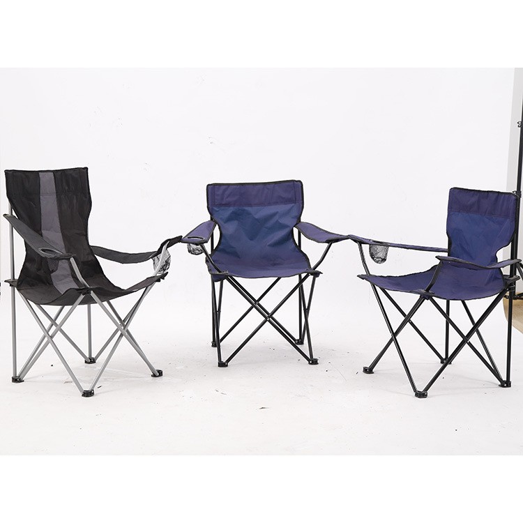 蓝色牛津布钓鱼户外烧烤野炊椅游泳馆写生画室导演折叠便携车载椅