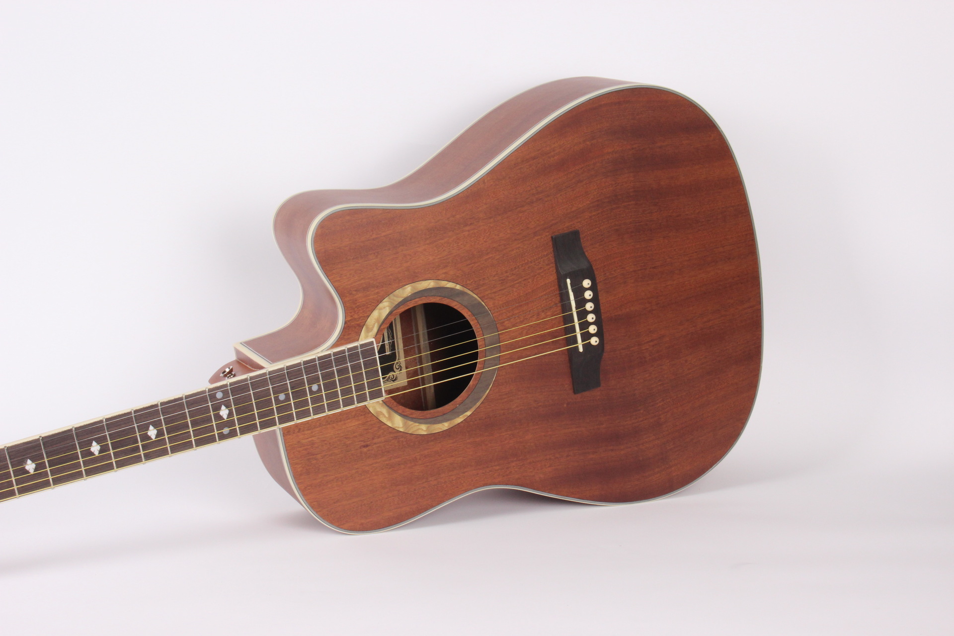 41寸4160 全沙比利 哑光 民谣吉他木吉他 厂家直销 大量批发