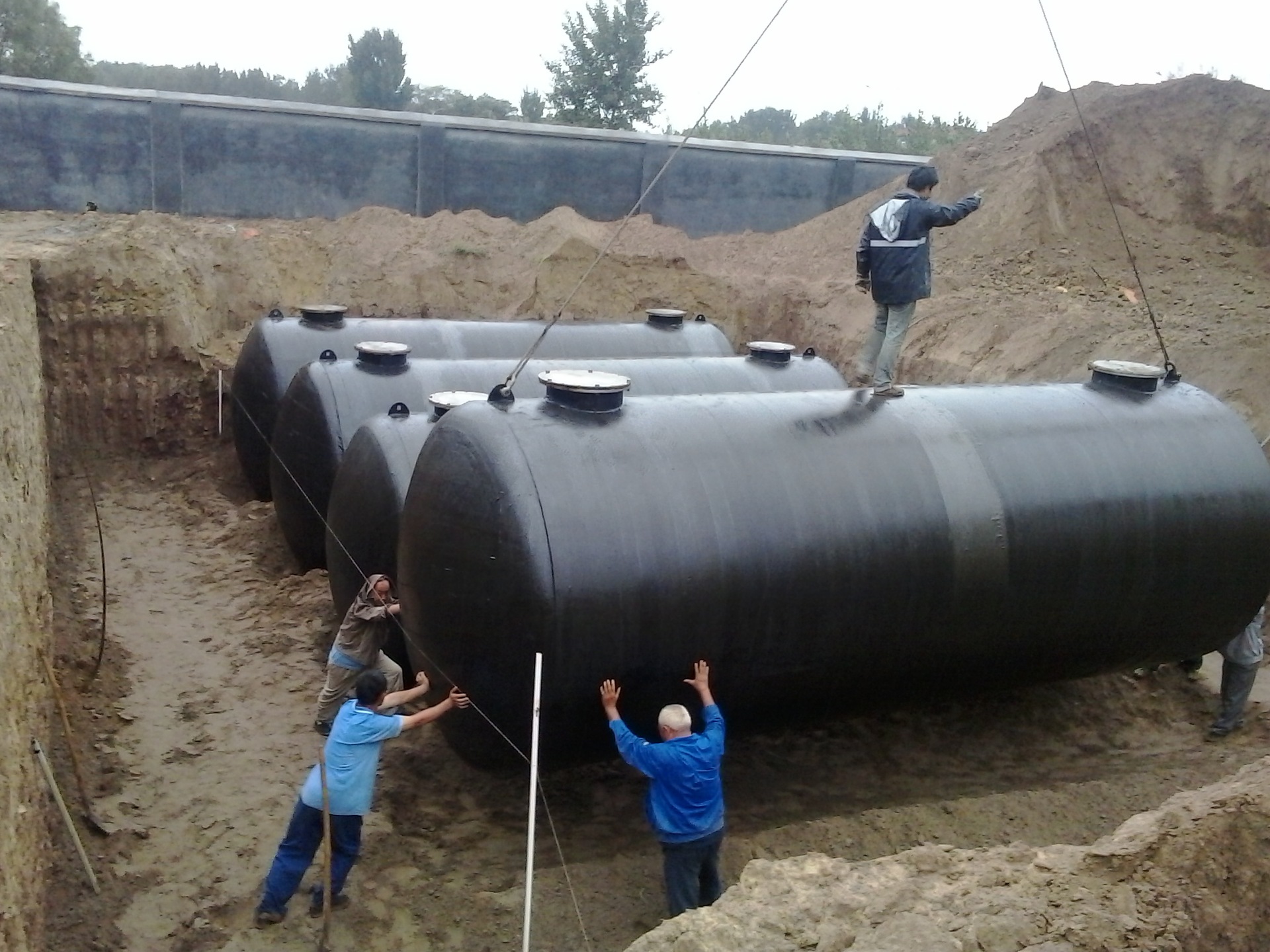 本场直销 储藏罐油罐 各种类型加油站油罐 管道设备安装实力可靠