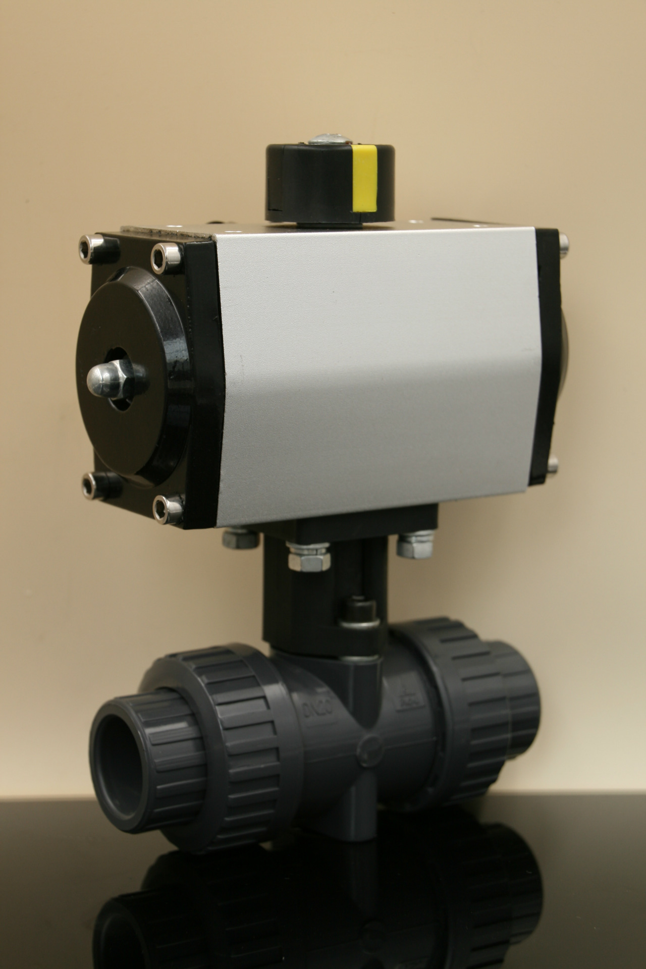 dn32气动阀q611spu气动球阀塑料气动球阀单作用双作用gt