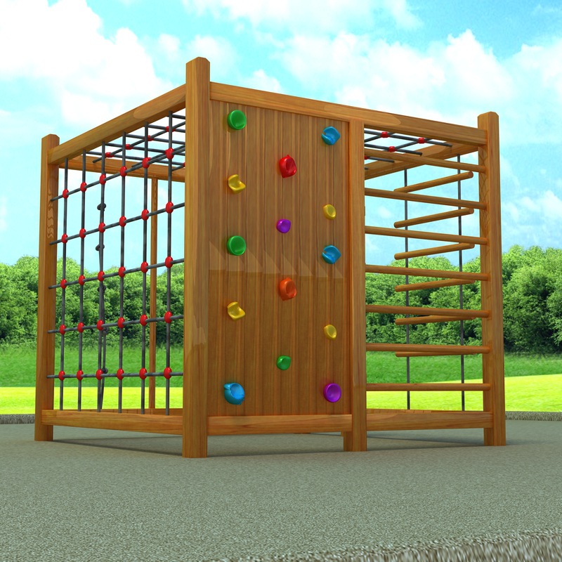 专业厂家供货儿童游乐设备定制 户外新型攀爬架 攀爬设备xq-05101