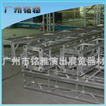 长期供应 新型各种优质方管铝合金舞台桁架 广州室外金属truss架