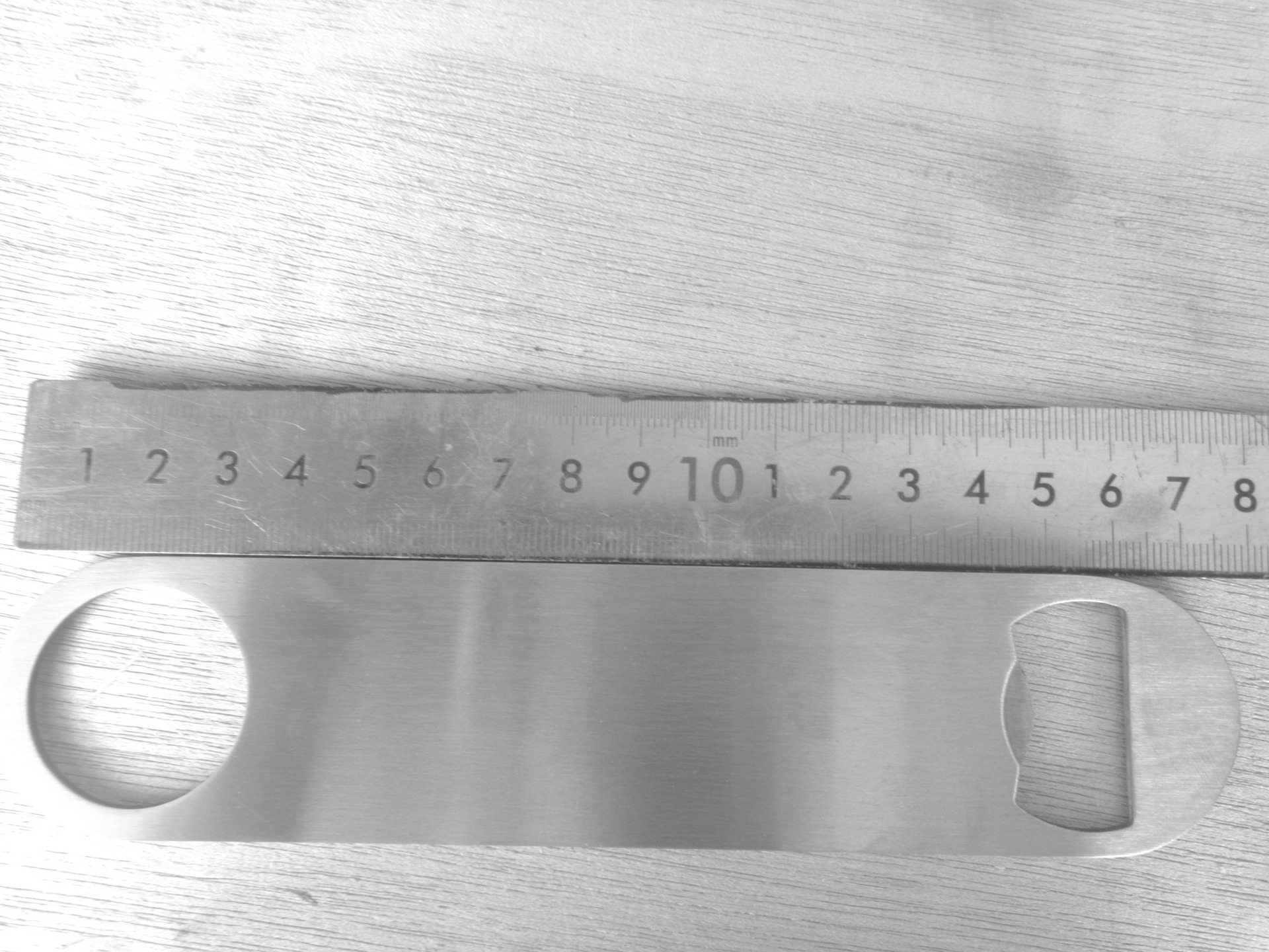 供应18cm平板全不锈钢开瓶器 简易汽水抽 广告促销礼品 阳江厂家