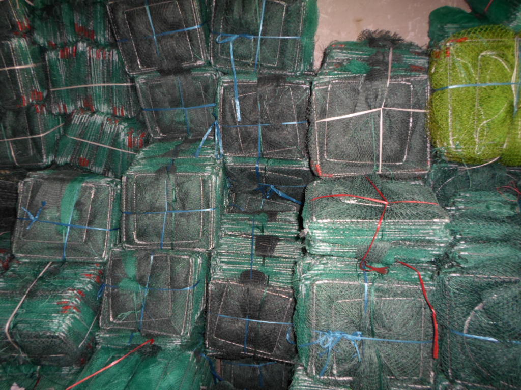 地笼网虾笼泥鳅黄鳝笼渔网 渔网渔业用具