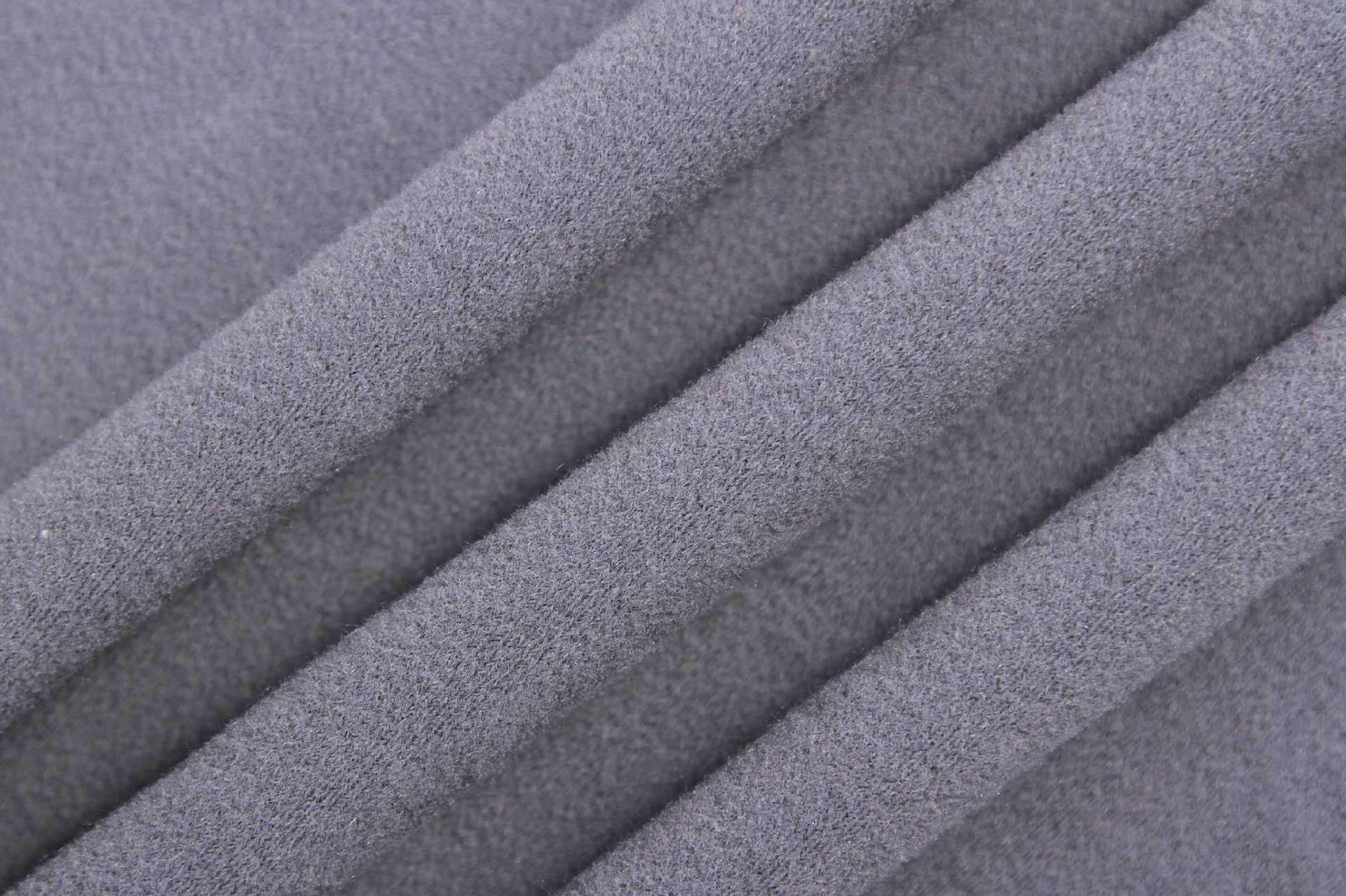 供应全涤染色单面绒针织绒布 家居服睡衣沙发布女装面料 针织绒布