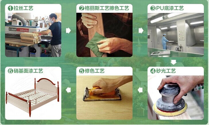 实木家具/地中海系列/橡木实木床/最新产品/单人床/双人床