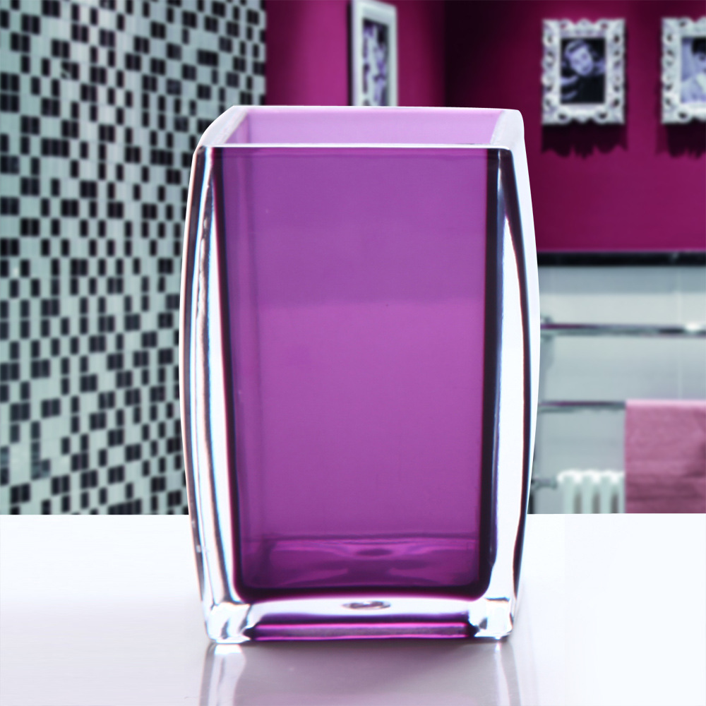 漱口杯亚克力洗漱杯浴室家居情侣口杯水杯双层现货批发刷牙杯创意