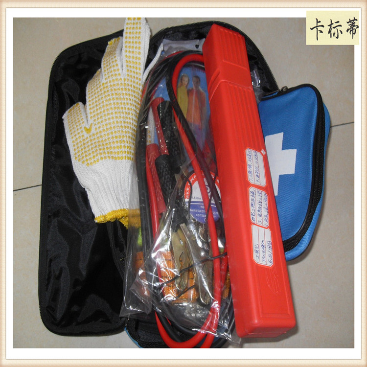 厂家直销汽车应急包 医药包家用药品 车用户外急救包救生包十件套