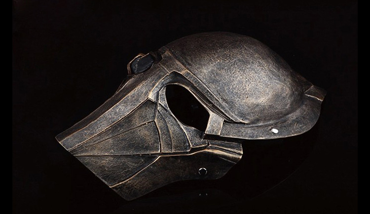 包邮hscc珍藏版电影主题面具 铁血战士面具 鹰面树脂面具万圣节