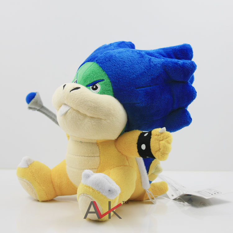 玛丽 马里奥 七款 库巴小子 雷米 伊吉 拉里 莫顿 罗伊 毛绒公仔