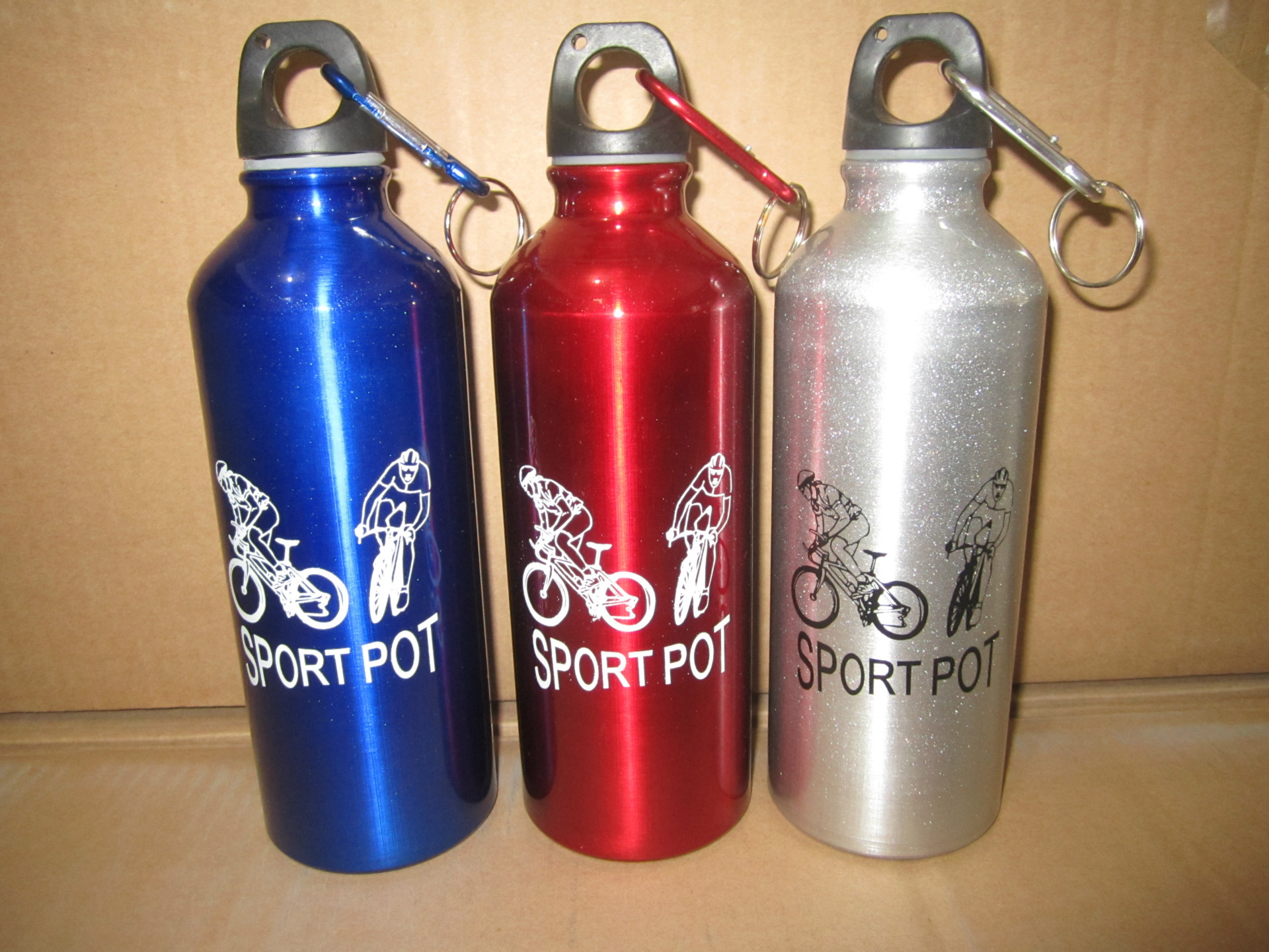 Manufacturers Supply Metal Sports Kettle Bicycle Sports Kettle