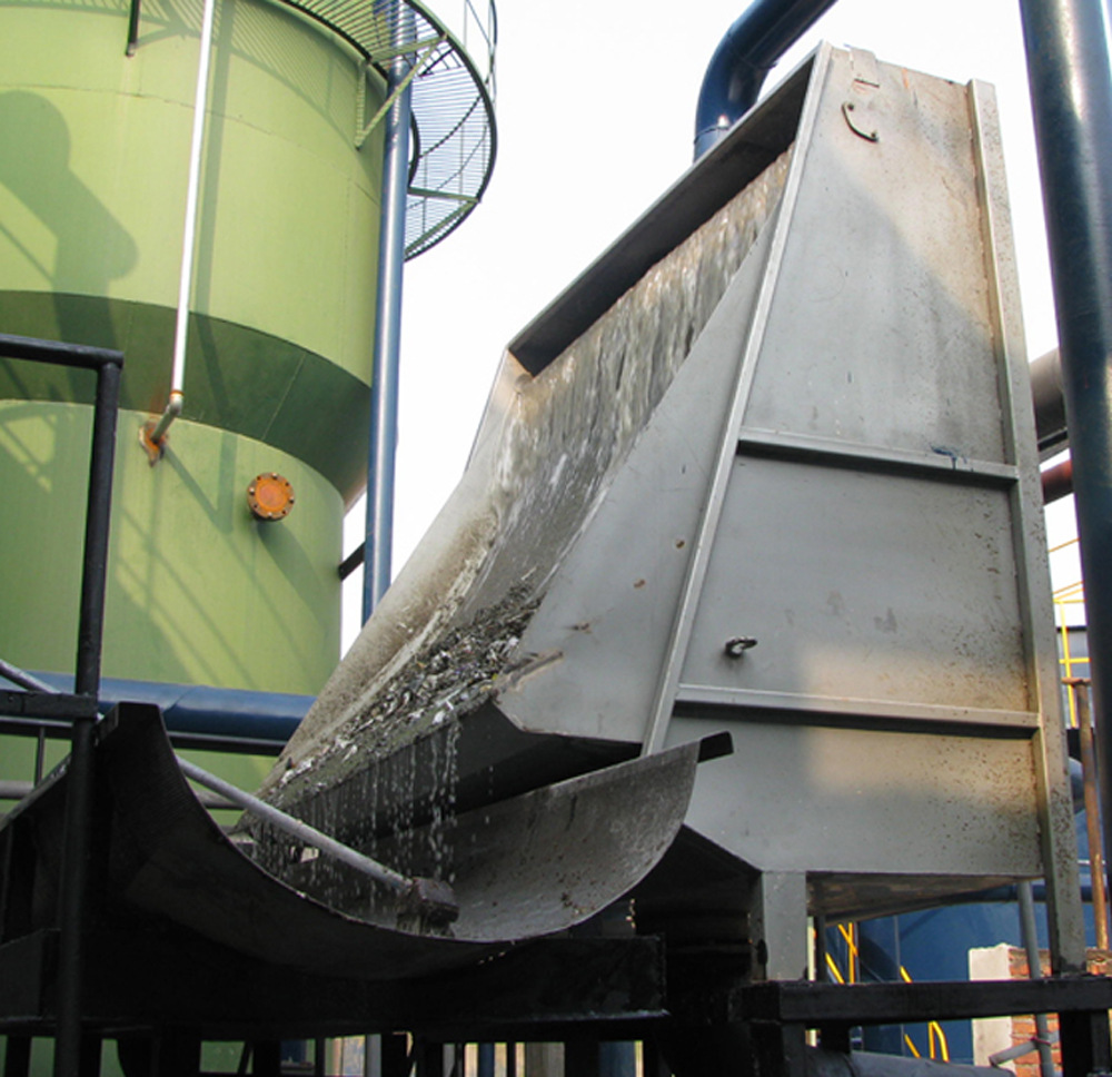 弧形水力筛,不锈钢水力筛,水力格栅生产厂家1018-88