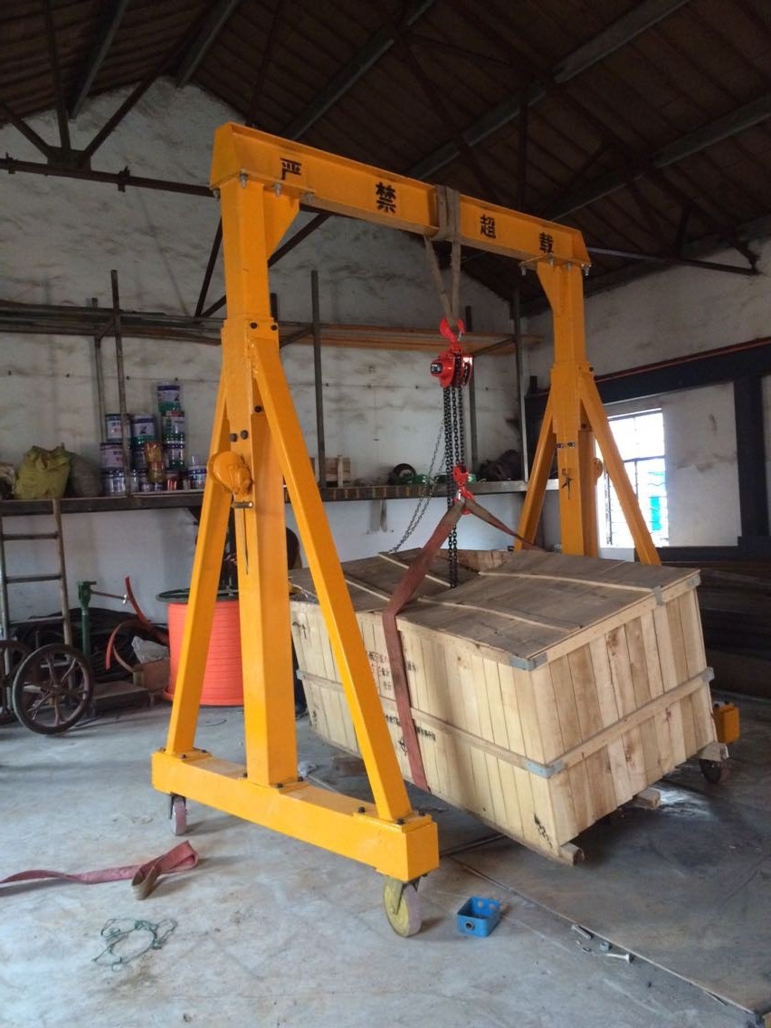 简易移动式龙门架 简易龙门吊 简易模具吊 手推龙门吊
