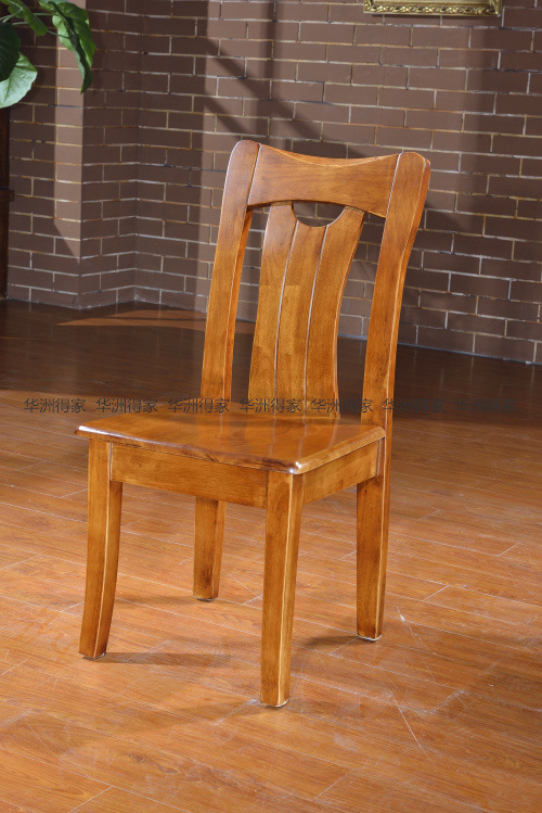 厂家批发酒店工程餐椅家用实木椅 简约现代餐桌椅时尚凳子胡桃木
