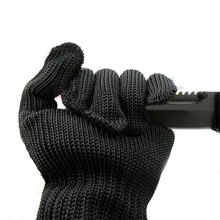 防割手套5级钢丝手套多用途专业防护防身手套加强型
