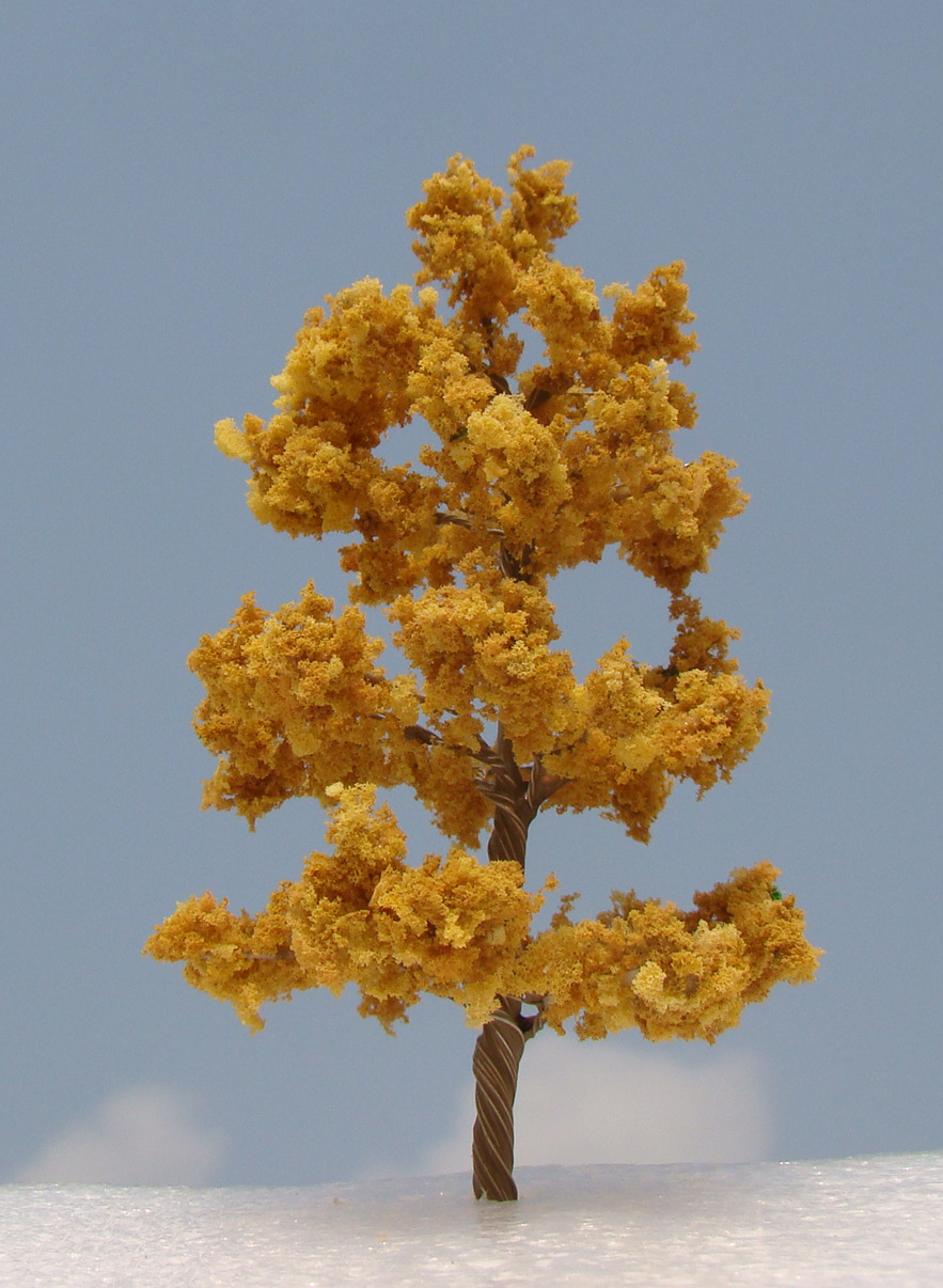 建筑模型/火车模型/沙盘模型/玩具模型树/木粉树/木头-12