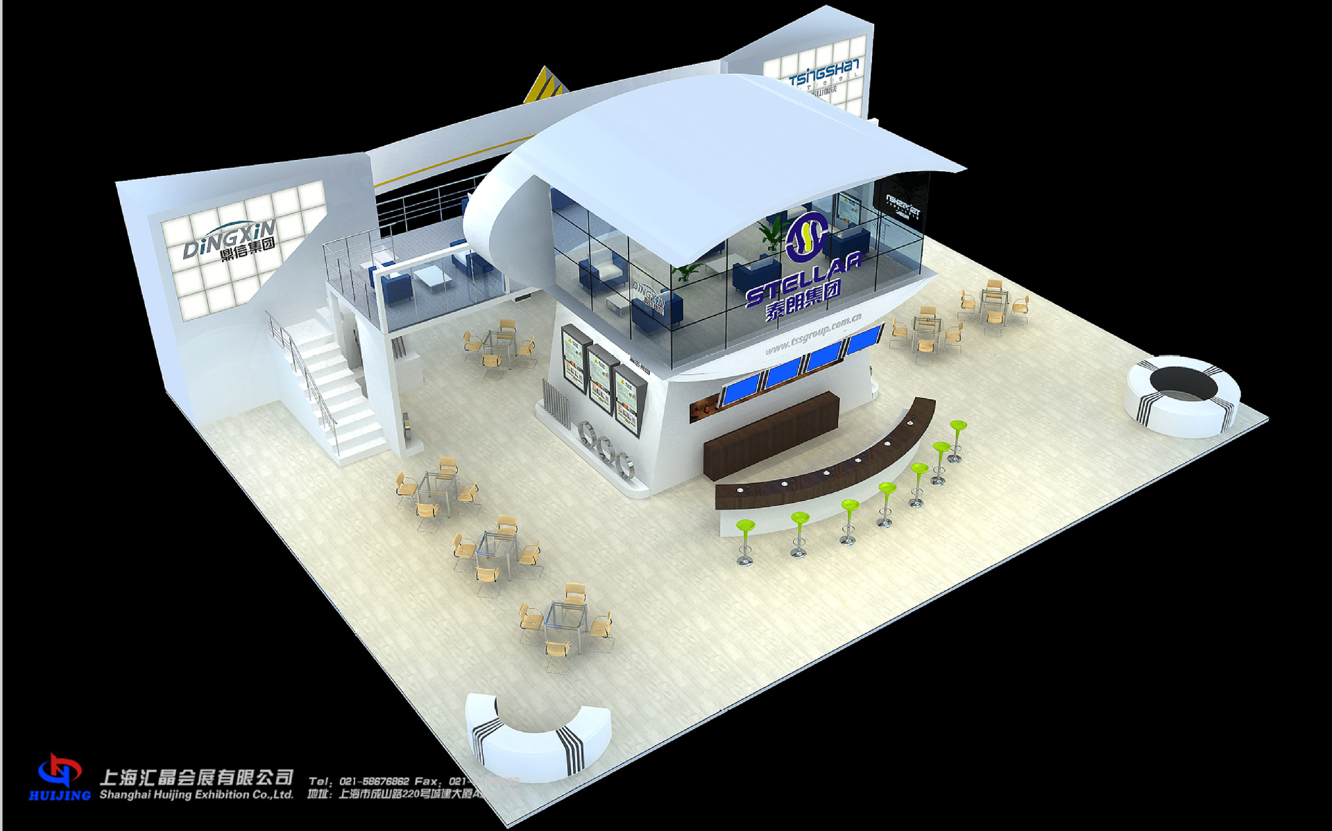 专业展台设计 展会搭建 舞台搭建 活动布置-阿里巴巴