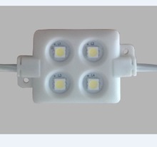 厂家直销LED模组4灯5050注塑防水LED广告模组，质量保证价格实惠