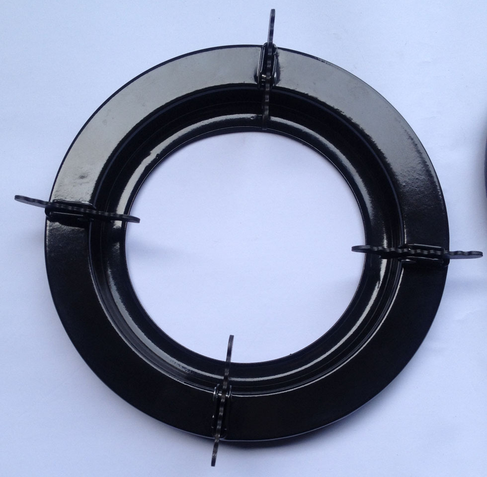 煤气灶配件炉架支锅架子防滑液化气/燃气灶圆连体黑支架 灶架