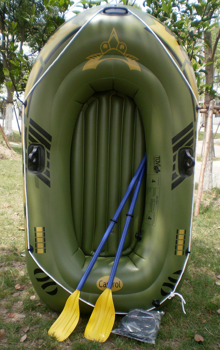 皮筏 充气船橡皮艇 加厚 二人 皮划艇双人钓鱼船钓鱼艇 漂流船 2