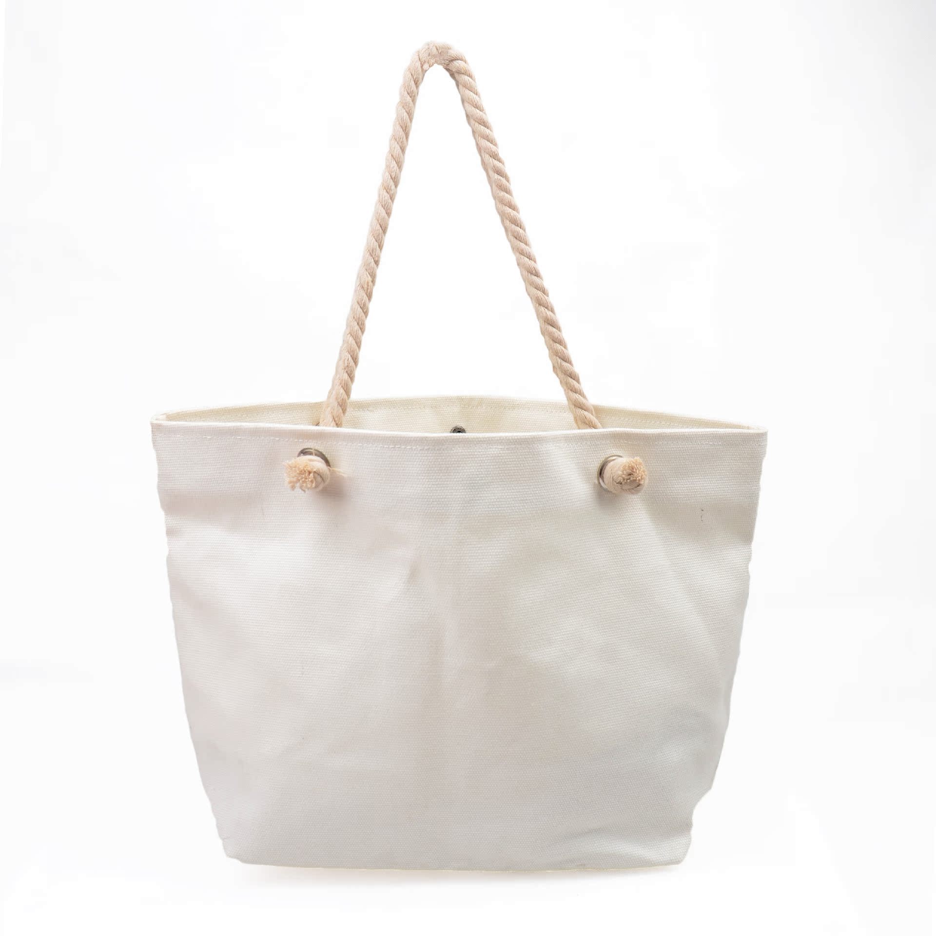 厂家定制8-20盎司环保手提彩色印刷全棉帆布袋 简约diy购物帆布包