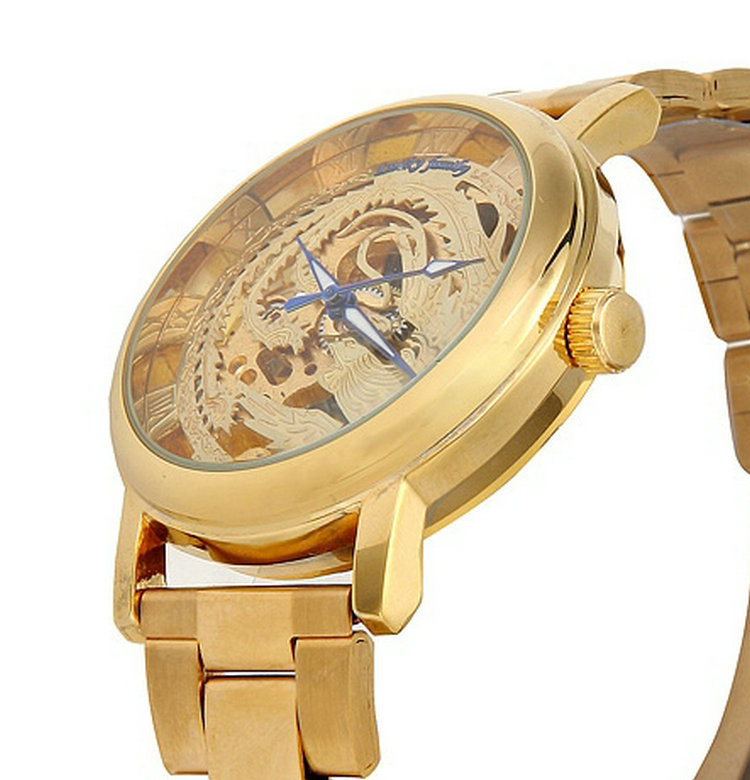 一代手动手表龙凤机械表