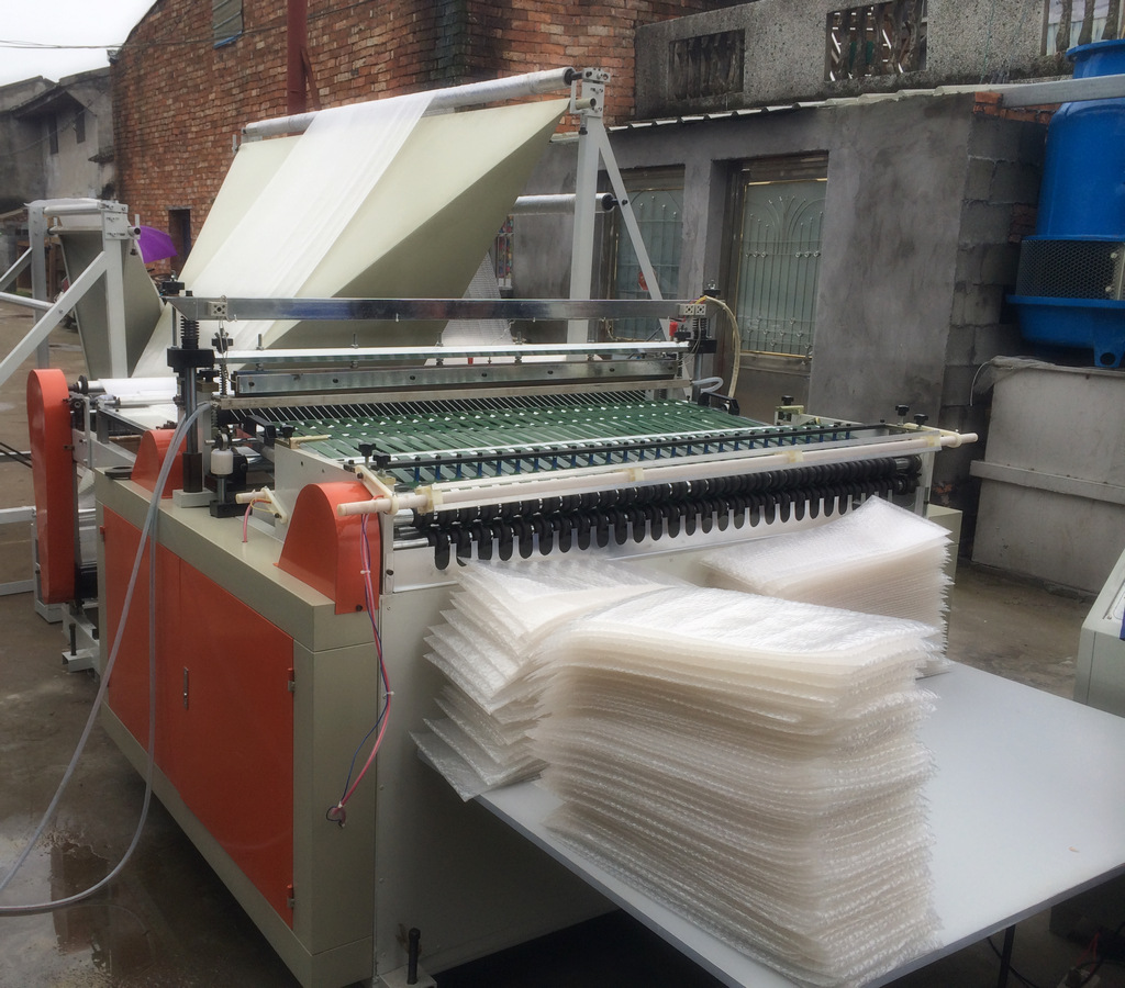 供应优质气泡膜制袋机 珍珠棉制袋机【双对折】一出二 高产量