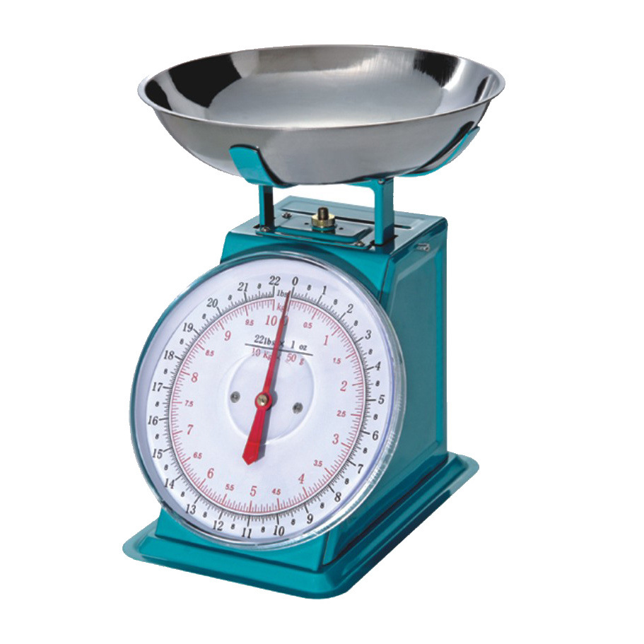 出口东南亚正品机械指针弹簧秤称 精准度盘秤 20公斤托盘水果秤称