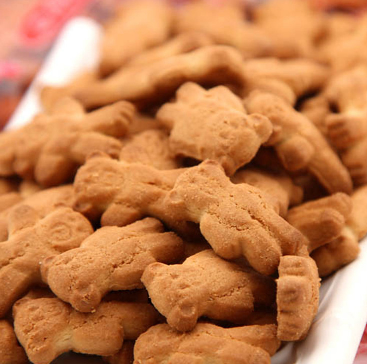 康元 小熊饼干 80后零食 儿时记忆 造型可爱 一箱8斤