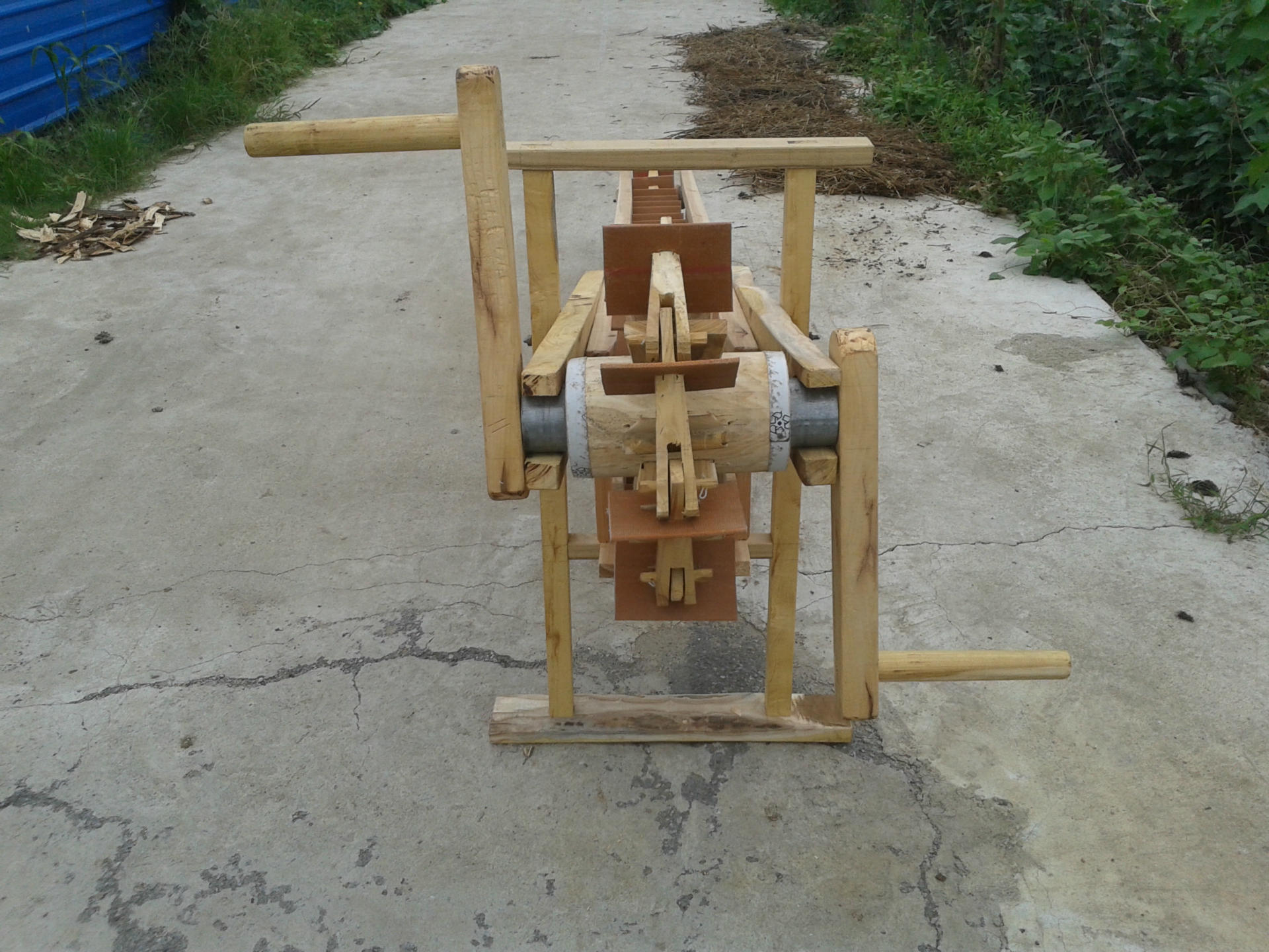 景观水车出售 手牵龙骨水车 手摇龙骨水车 古式水车 价格优惠