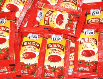 百利番茄酱 炸薯条鸡翅汉堡kfc专用10g*600袋/箱 - 中国食品饮料批发