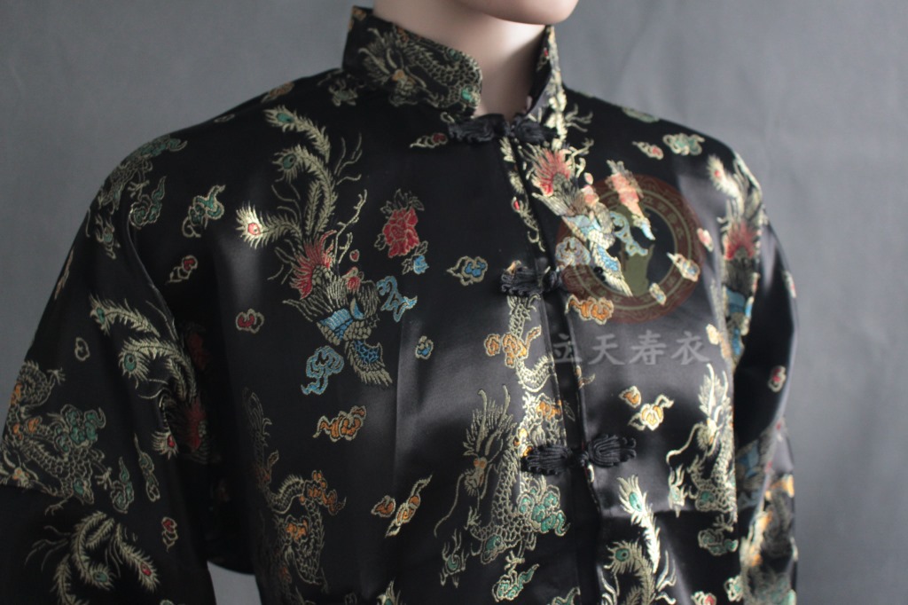 柳州立天殡仪用品 批发供应 殡葬寿衣全套 七彩人丝**女装.