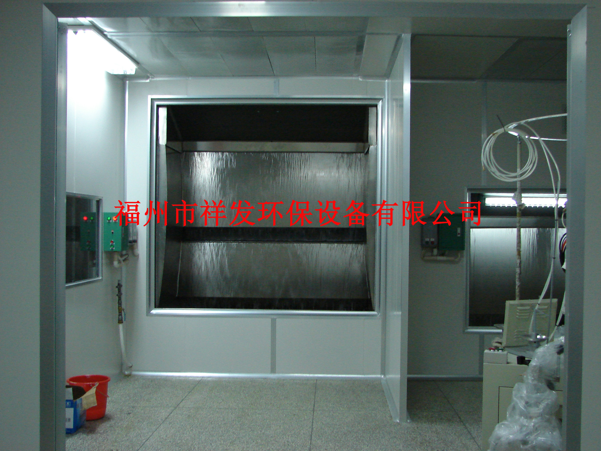 【福州祥发】厂家直销喷漆柜、水帘喷漆台 福建喷漆台