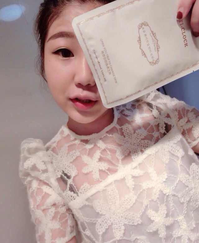 逆时针anticlock蚕丝面膜补水