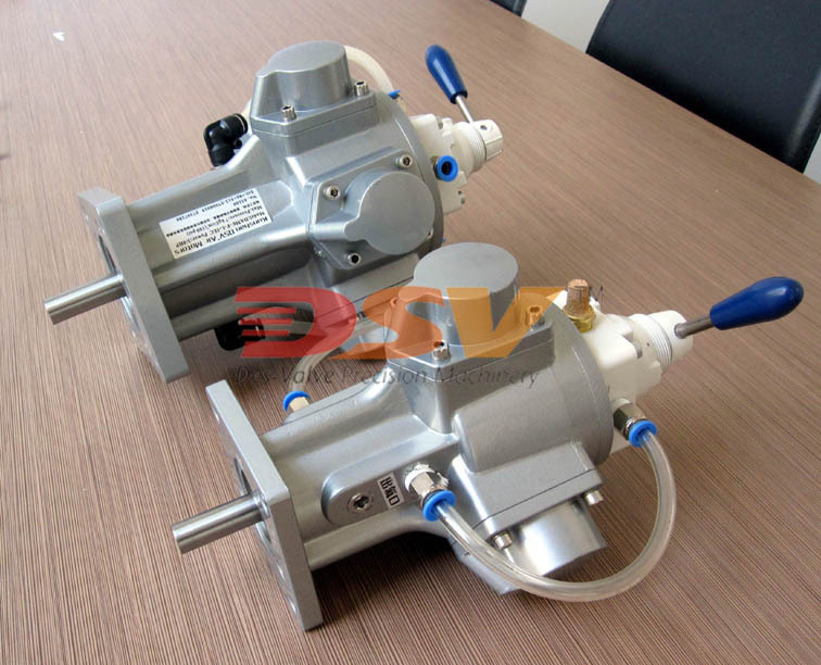 活塞式气动马达配正反控制器