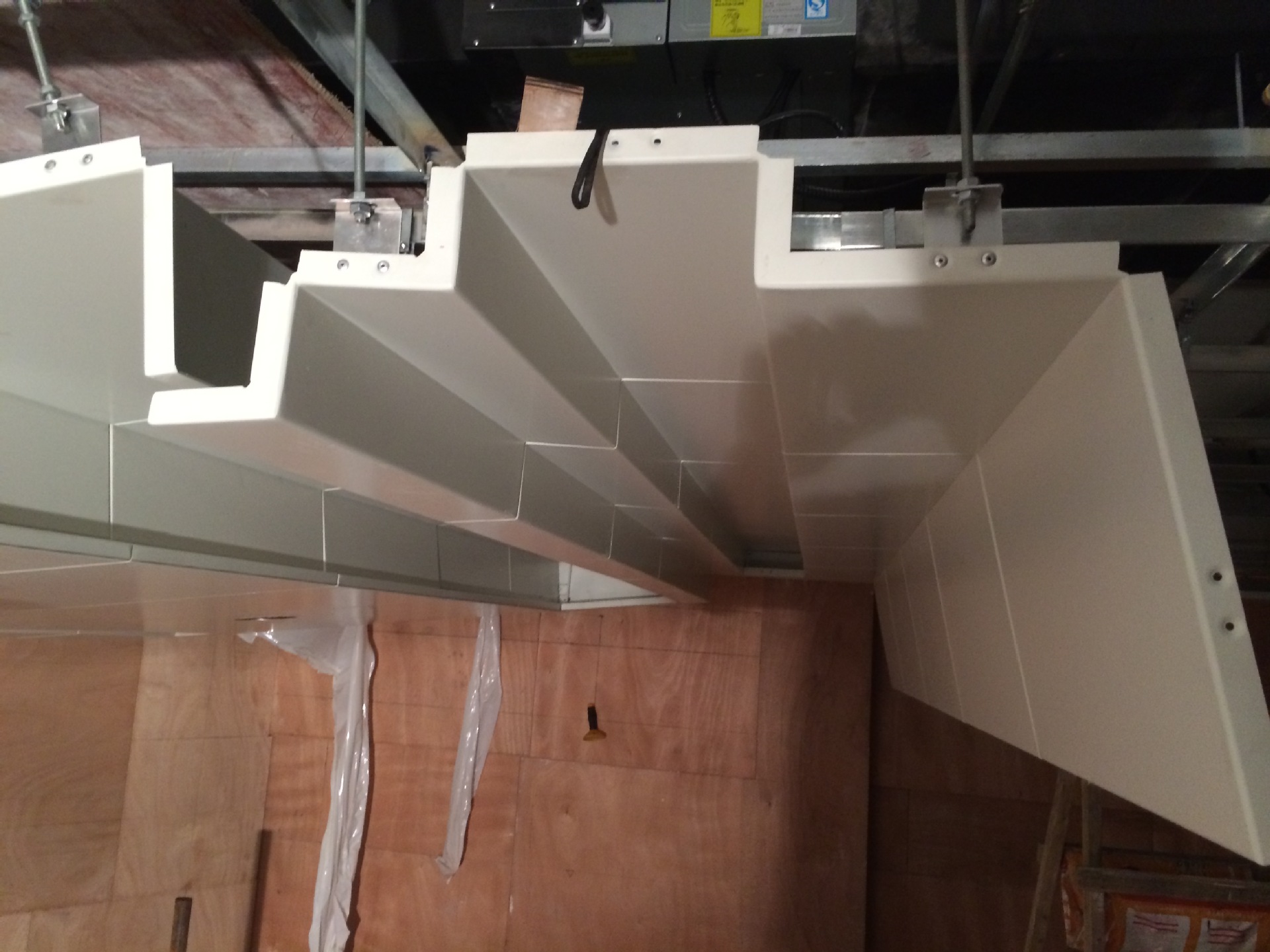 【会议室办公室吊顶铝天花】造型铝天花/室内吊顶铝单板