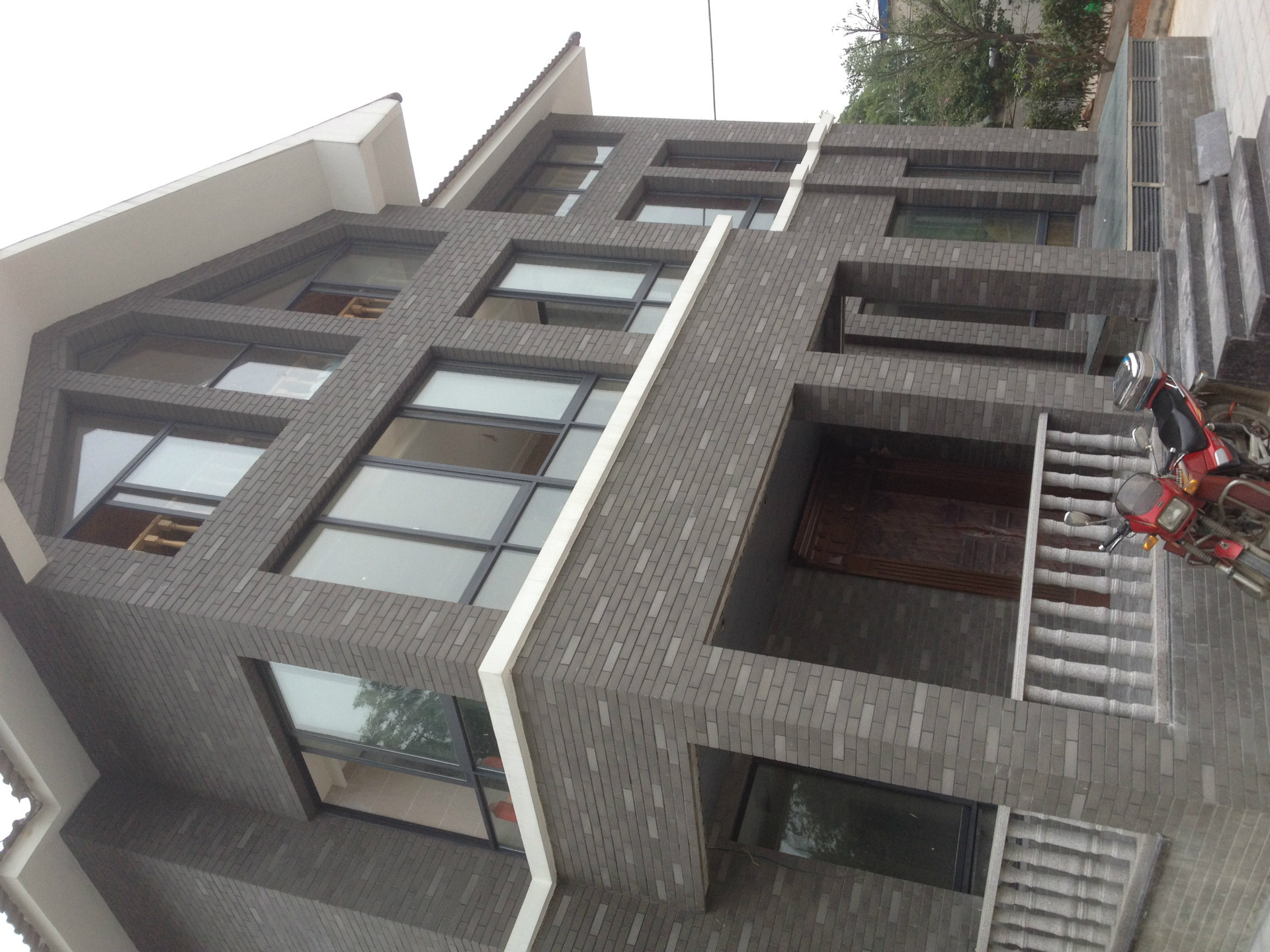 仿古青灰外墙面砖 高档陶土优质劈开砖 通体外墙劈开砖 可定做