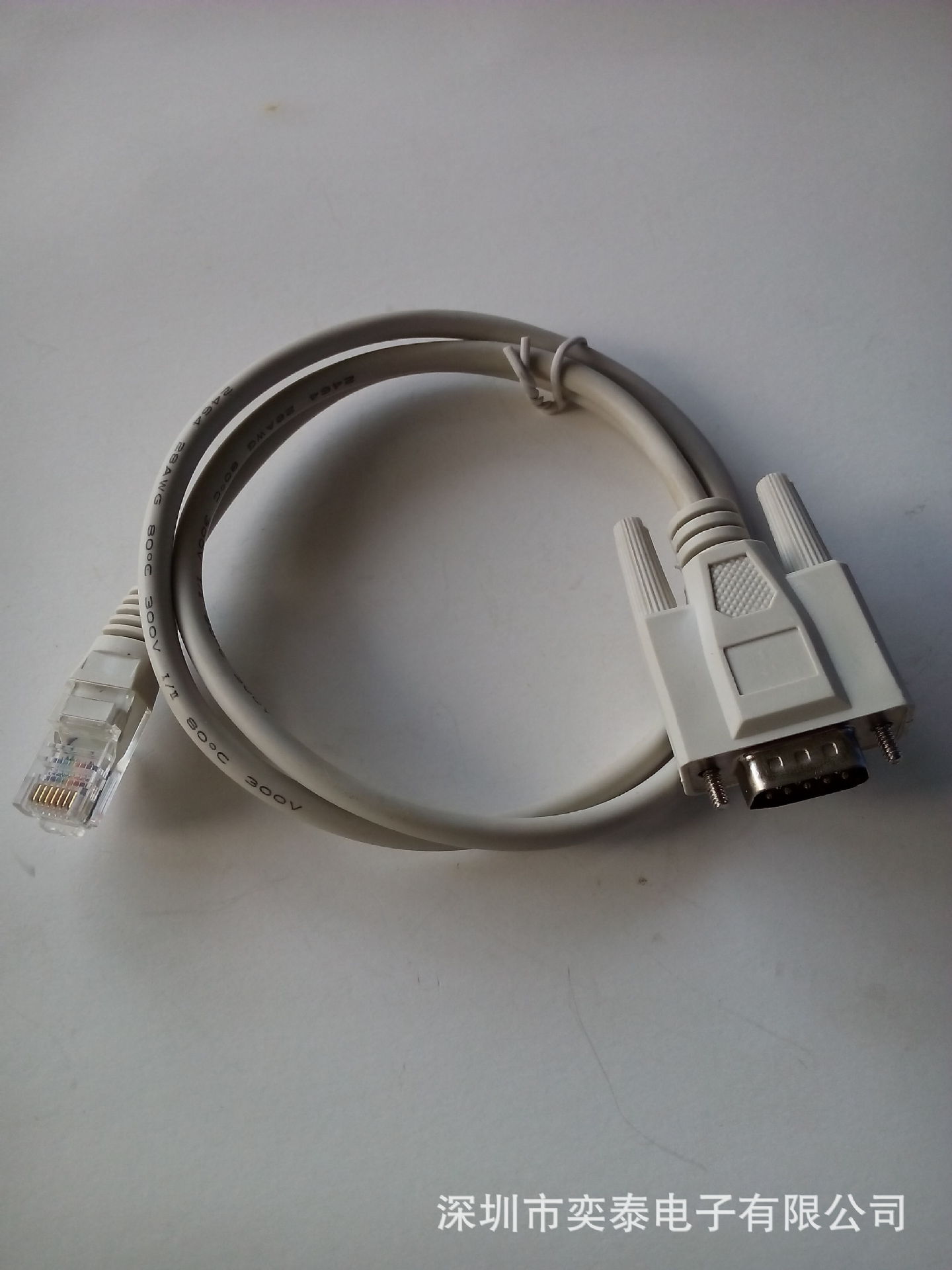 db9 to rj45 rj11 cable 方口9针转水晶头线