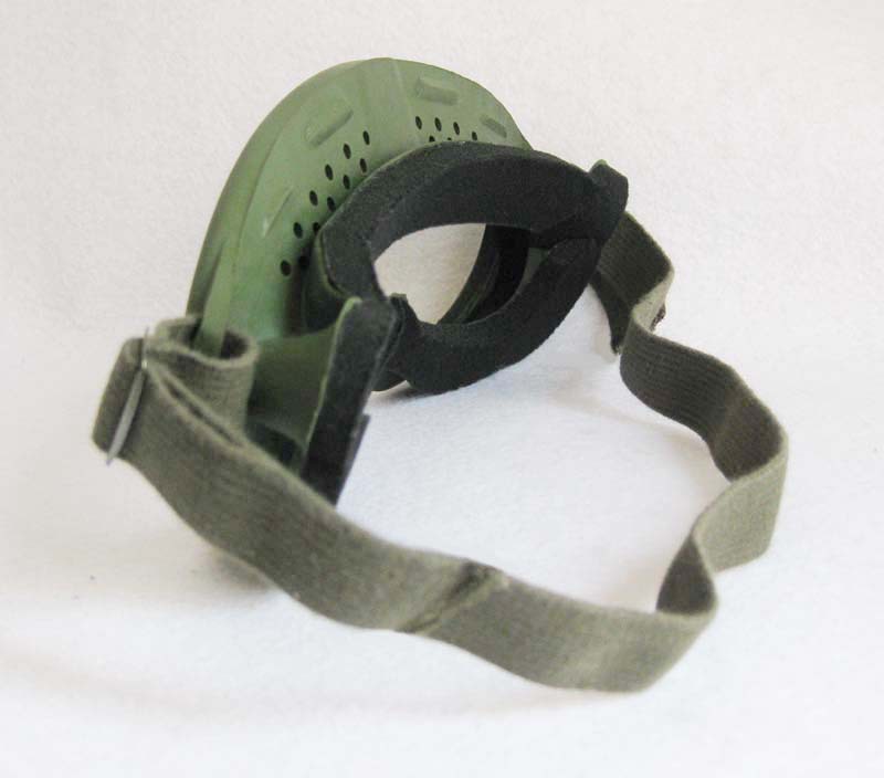 产地货源二战飞行员头盔护目镜 防护眼镜定制厂家 可换片防弹